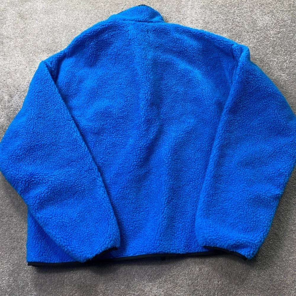 Jordan Sherpa Fleece Jacket Mens XL Blue Game Royal Full Zip HV0778-406
